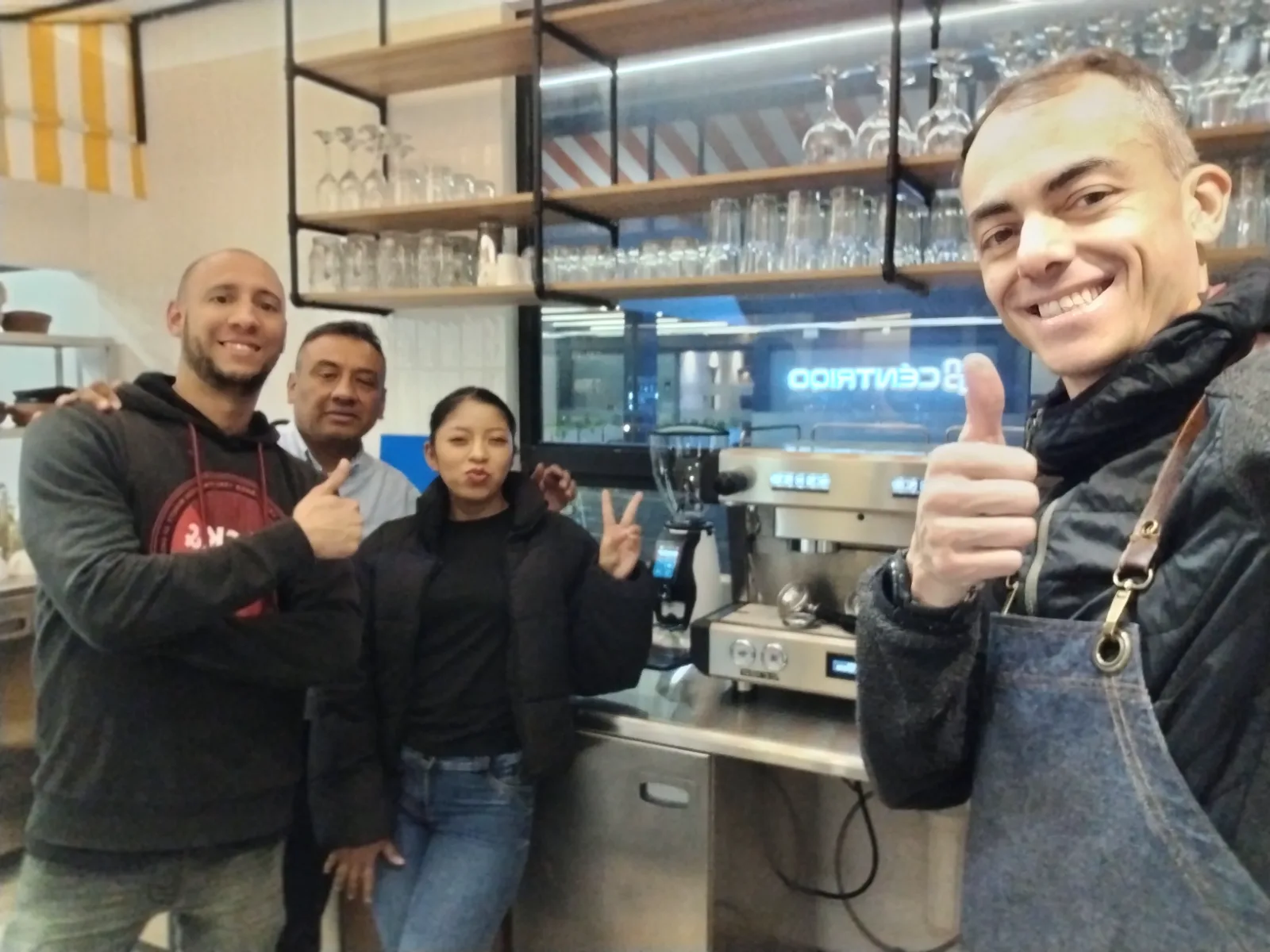 Cafetería en centro comercial